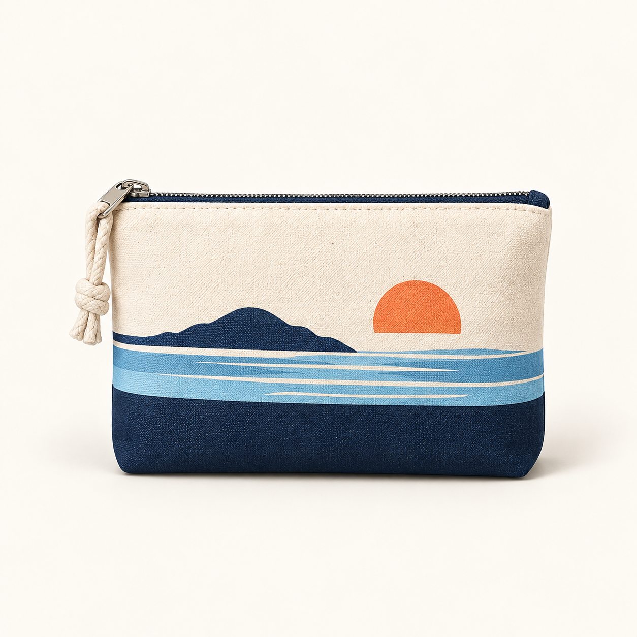 Hua Hin Coastal Pouch — individual concept mockup