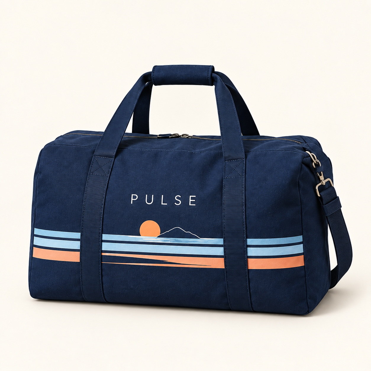 PULSE Coast Weekender — individual concept mockup